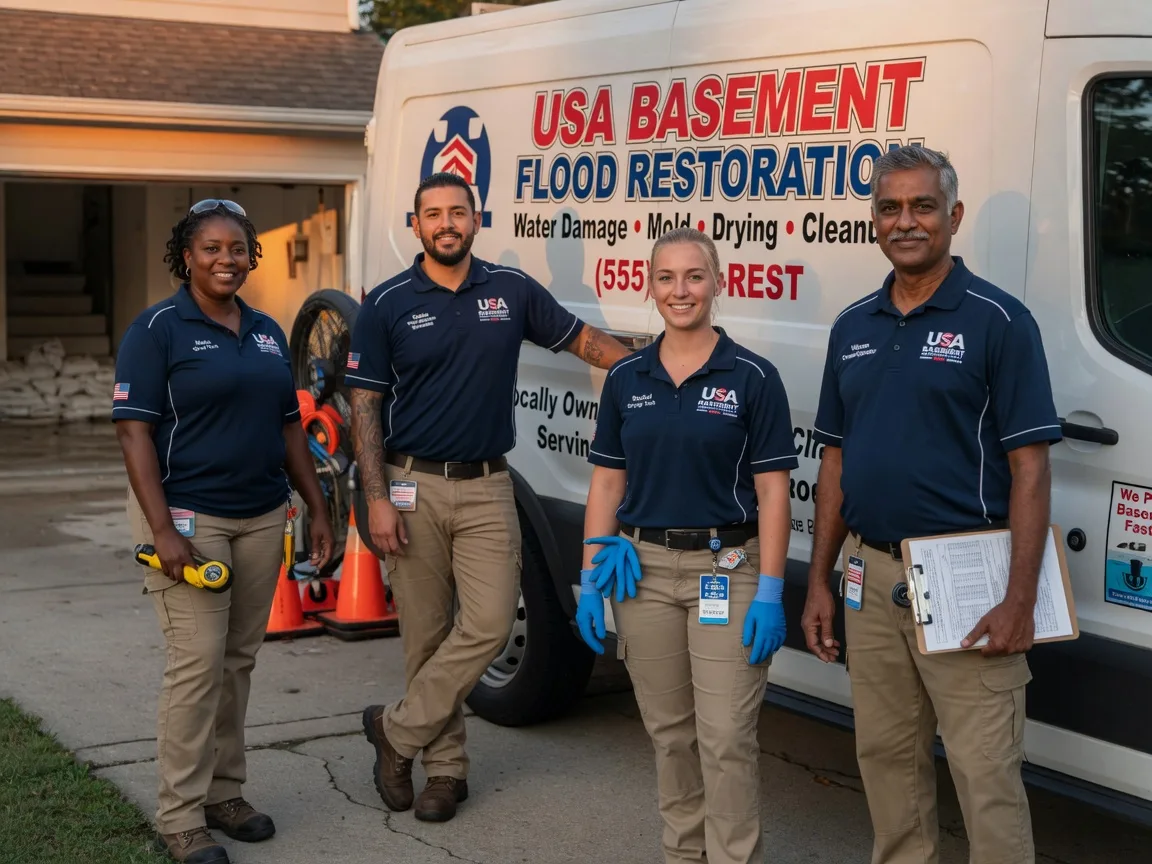 Basement Flood Cleanup company in Rantoul, KS